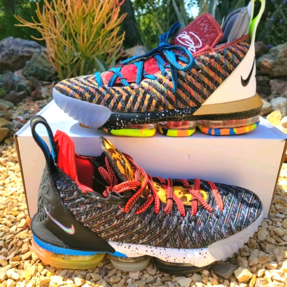 Nike LeBron 16 XVI Air What The EP 5, 1 Thru 5 2018 BQ6582 900 Size 9.5 Rare